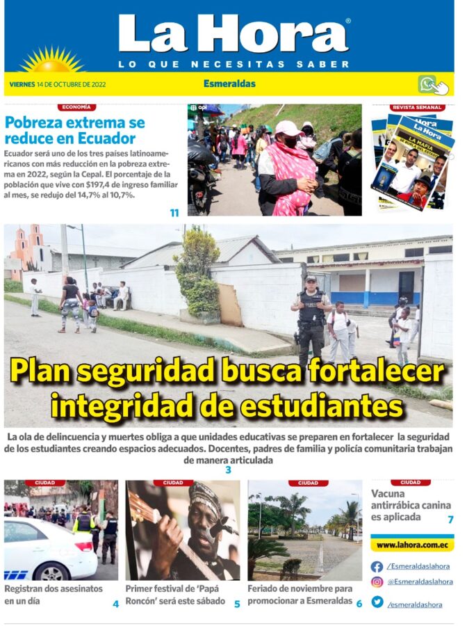 Esmeraldas De Octubre Diario La Hora