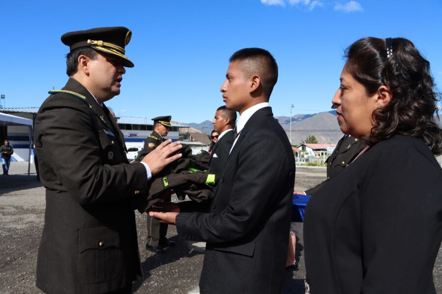 Se Reinició La Formación De Policías De Línea En La Escuela De Catamayo