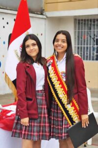 Camila Leyton es la ‘voz’ de la unidad educativa Sudamericano