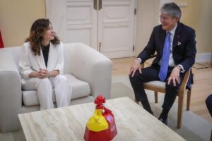 Expresidente Guillermo Lasso cumple intensa agenda de encuentros en Madrid