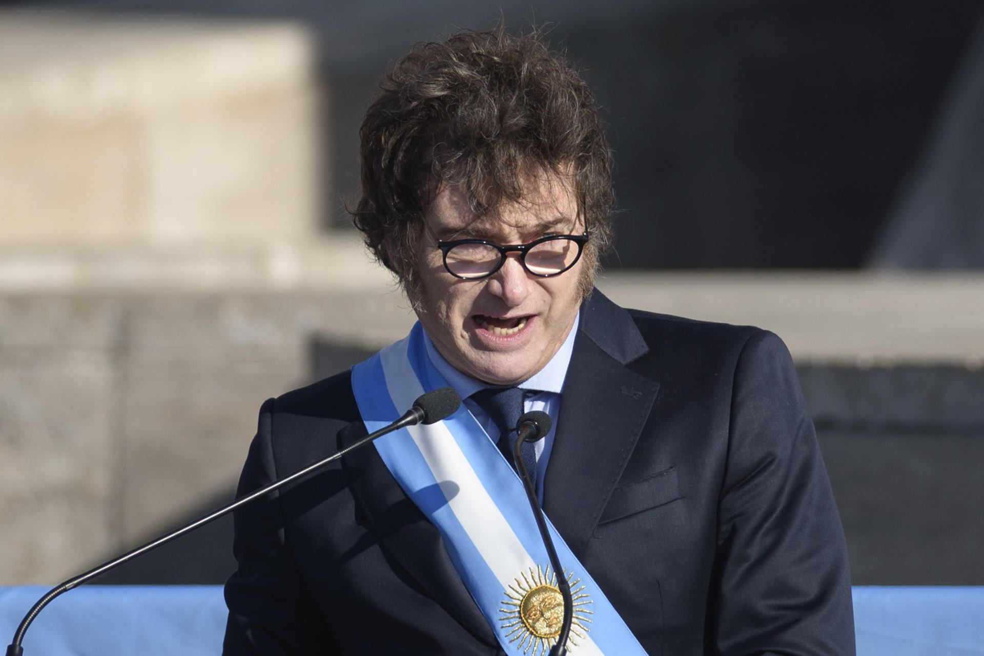 Personaje. El presidente de Argentina, Javier Milei.