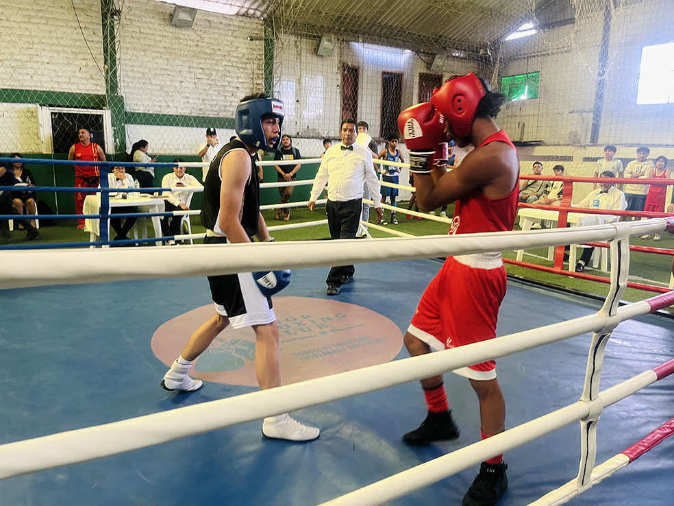 Los eventos de boxeo en Tungurahua van creciendo y se fomenta la práctica de este deporte entre los jóvenes de la provincia.