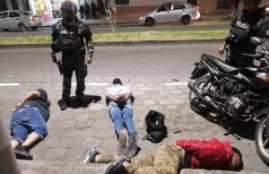 Un grupo de extorsionadores fue capturado en Ibarra