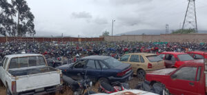 1.315 motos permanecen en el Centro de Retención Vehicular de Ambato