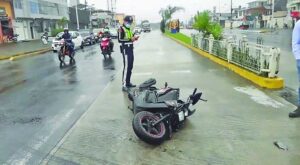 Motociclistas, los más afectados en las vías