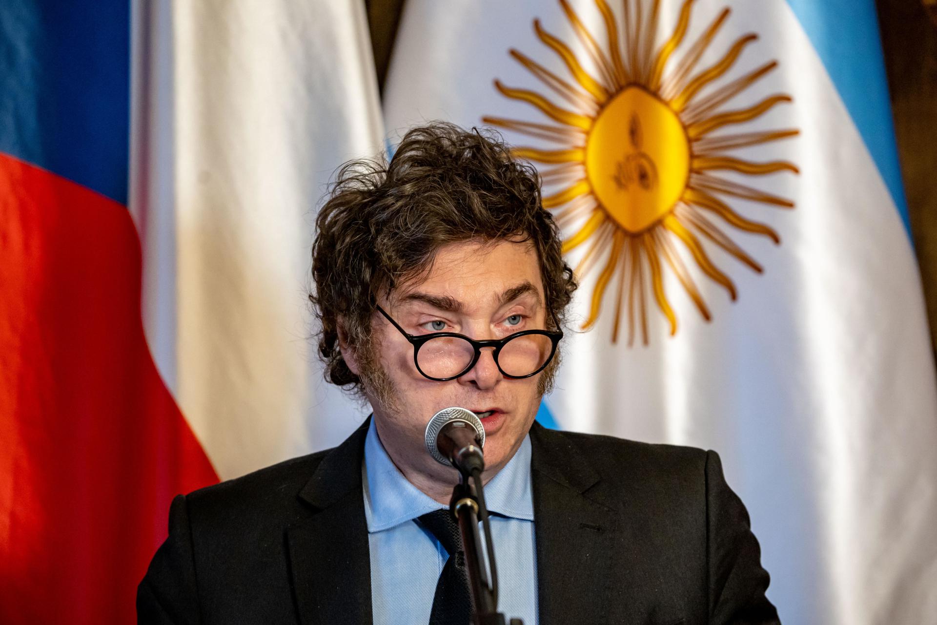 Mandatario. El presidente de Argentina, Javier Milei.
