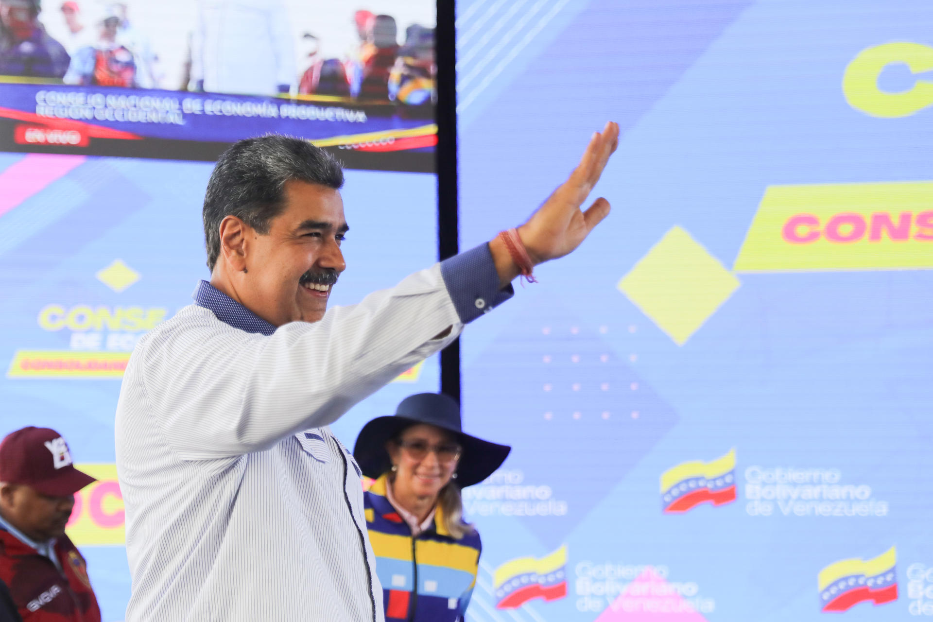 DEMOCRACIA.Un eventual triunfo de Nicolás Maduro dejaría las relaciones bilaterales con Ecuador sin cambios. Foto: EFE