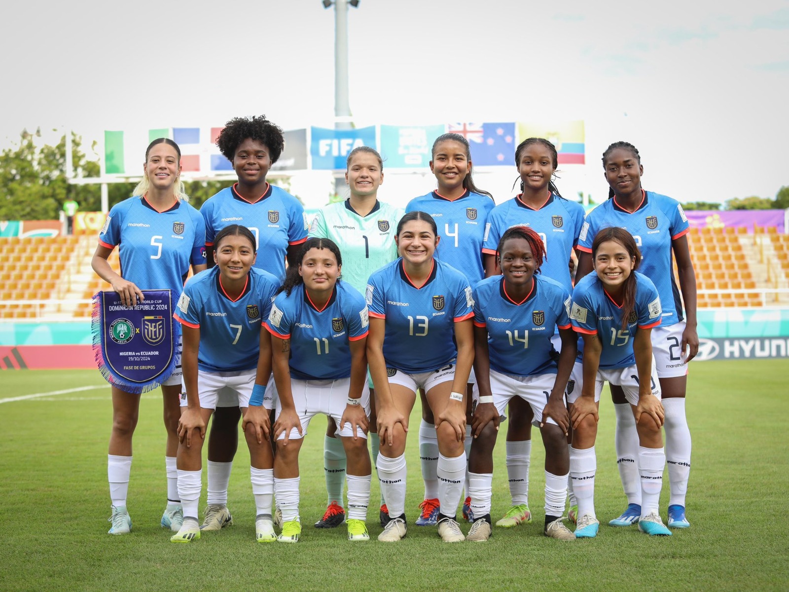 La selección ecuatoriana femenina sub 17 buscará clasificar a cuartos