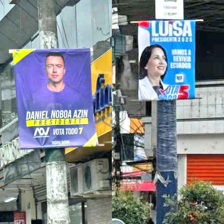 Santo Domingo Entre Pancartas Y Banderas Tras El Inicio De Campa A