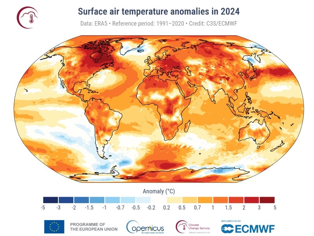 La Tierra está a medio camino de alcanzar el calor del Plioceno en solo 150 años